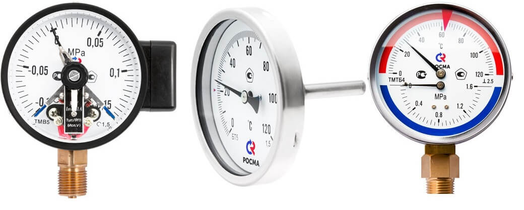 Термометры, манометры оптом
