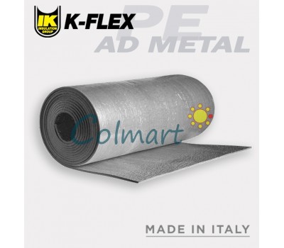 Теплоизоляция K-FLEX PЕ 20x1000-5 AD METAL в рулоне