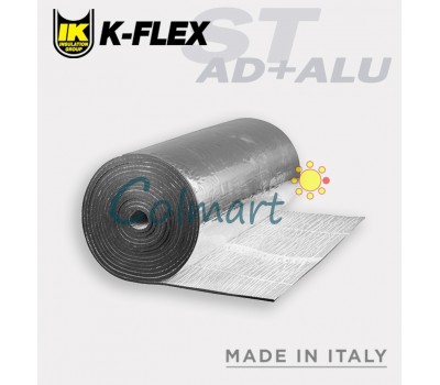 Теплоизоляция самоклеящаяся K-FLEX ST 16x1000-12 AD ALU в рулоне