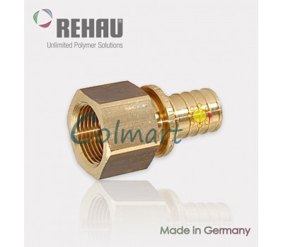 Переходник REHAU RAUTITAN RX 32 - R 1 с внутренней резьбой латунный