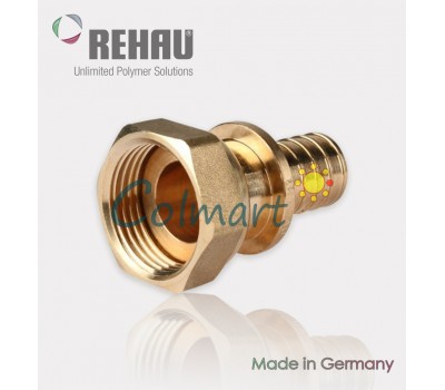 Переходник REHAU RAUTITAN RX 20 - G 3/4 с накидной гайкой латунный