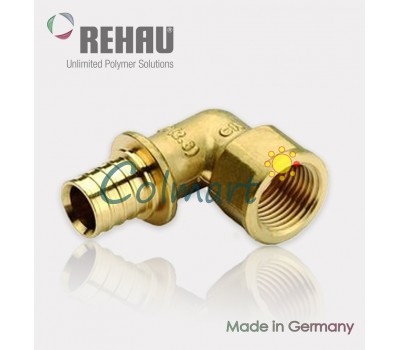Угольник REHAU RAUTITAN RX 25 - R 1 с внутренней резьбой латунный