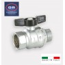 Кран шаровый Rigamonti PN35 1" НВ бабочка