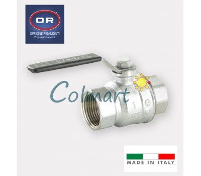 Кран шаровый Rigamonti PN28 1"1/2 ВВ ручка