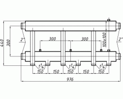 Коллектор Termojet К32Н.150(300)