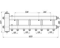 Коллектор с гидрострелкой Termojet КГС42Н.125(200)