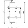 Гидрострелка Termojet ГС-26 1-1/4" НР