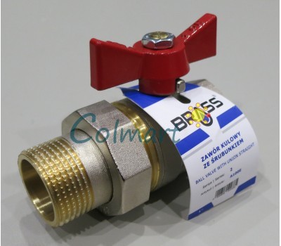 Кран американка Brass 200 1/2" (A012E)