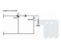Термостатический смесительный клапан ESBE VTA 372 G 1" 35-60°С kvs 3.4