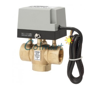 Трехходовой зональный клапан с электроприводом ESBE ZRS234 DN 20 3/4 " kvs 4.6 (43123200)