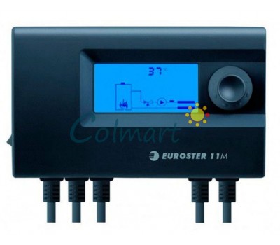 Euroster 11М, контроллер трехходового клапана с сервоприводом и насоса Ц.О.