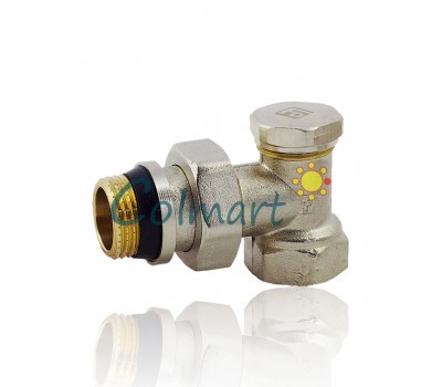 Кран радиаторный FADO NEW 3/4'' угловой нижний