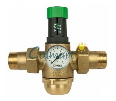Редуктор давления HERZ 1,0-6,0 бар 1/2" DN 15 0-70 °C (1268221)