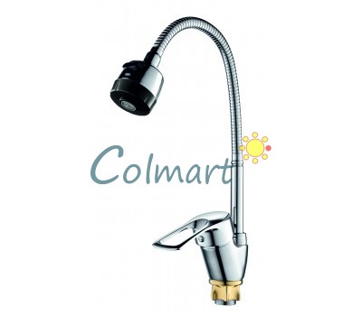 Смеситель для кухни однорукий HI-NON KUF-17 (боковой)