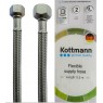 Шланг в нержавеющей оплетке для воды Kottmann 3/8" x 1/2" 60 см