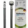 Шланг в нержавеющей оплетке к смесителю Kottmann M10*1/2" 100 см (короткий штуцер)