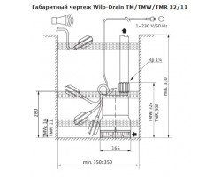 Насос дренажный Wilo-Drain TMR 32/11