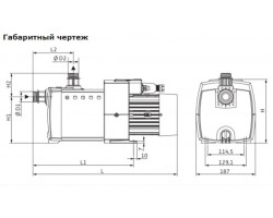 Насос поверхностный Wilo HiMulti 3-24 P/1/5/230